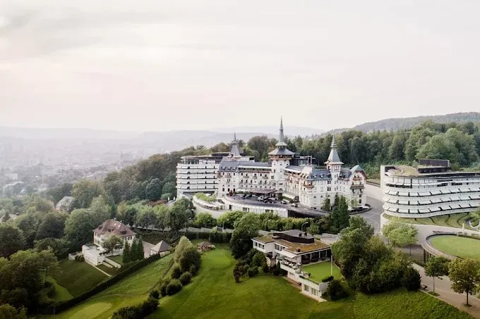 Scenic view of The Dolder Grand, Zurich – refined travel experience with comforttransfer